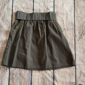 BOGO SALE! Army green skirt